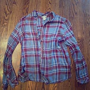 Super Soft Carbon2Cobalt Flannel Button Down